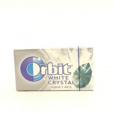 Жевательная резинка Orbit White Cristal сладкая мята, 15.6г
