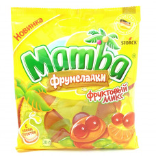 Мармелад Mamba Фрумеладки жевательный фруктовый микс, 60г