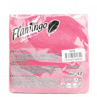 Бумажные салфетки Flamingo Premium бордо, 25шт.