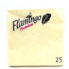 Бумажные салфетки Flamingo Premium брызги шампанского, 25шт.