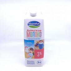 Молоко детское Айналайын 3%, 1 л т/п