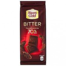 Шоколад Alpen Gold Bitter 70% 80 гр