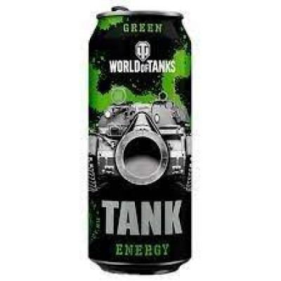 Напиток энерг Tank energy Green 0.45л ж/б