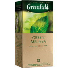 Чай зеленый Greenfield Green Melissa Мелисса, 1.5г*25 шт.