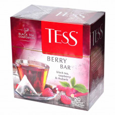 Чай Tess Berry Bar black tea, 20 шт