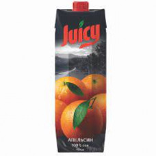 Сок Juicy апельсин 1,0л