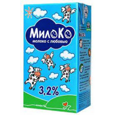 Молоко Милоко 3,2 % 1 л