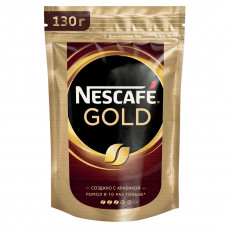 Кофе растворимый Nescafe Gold, 130 гр м/у