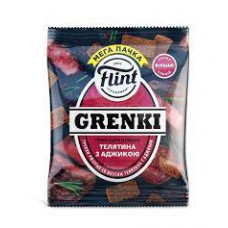 Гренки Flint Grenki телятина с аджикой 100 гр