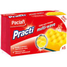 Губки Paclan Practi multi-wave 5 шт