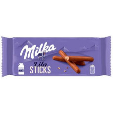 Печенье Milka Lila Sticks Палочки покрытые молочным шоколадом, 112 гр