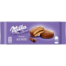 Печенье Milka Choc&Choc в шоколаде, 150 гр