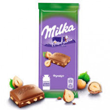 Шоколад Milka Лесной орех, 90 гр