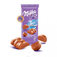 Шоколад пористый Milka Bubbles молочный, 80 гр