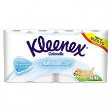 Туалетная бумага Kleenex Cottonelle Natural Care 3 слоя, 8 шт