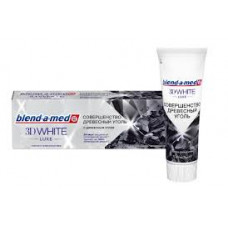 Паста зубная BLEND-A-MED 3Д White Luxe Древесный уголь, 75 мл