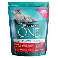 Корм для стерилизованных кошек Purina OneE, 200 гр