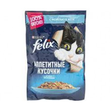 Корм для кошек Felix Форель в желе, 85 гр