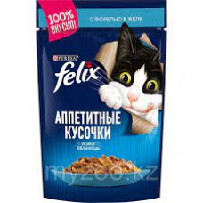 Корм для кошек Felix Форель, 75 гр